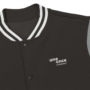 Uno Once Mil Veces + - Men's Varsity Jacket