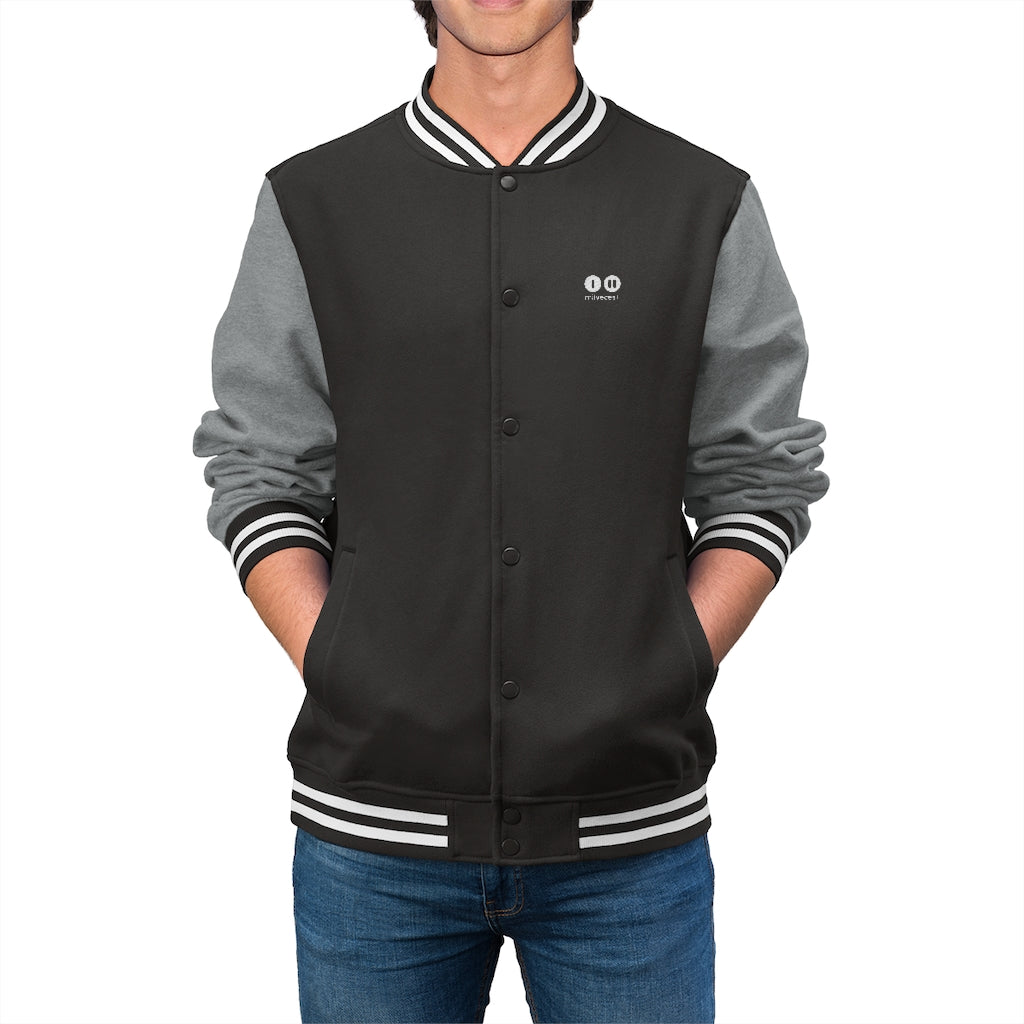 I II Mil Veces + - Men's Varsity Jacket